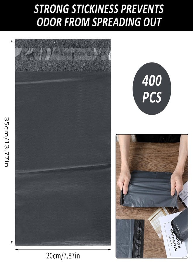 mekueeex 400 Pcs Ostomy Pouch Disposable Bag 7.87 x 13.78 Inches Ostomy Pouch Disposal Bags Prevent Odours Leakage Colostomy Supplies Anti Peeping Disposal Sacks for Colostomy Waste Bags ﻿ - Image 2
